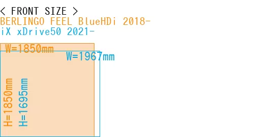 #BERLINGO FEEL BlueHDi 2018- + iX xDrive50 2021-